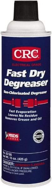 CRC - 20 oz Aerosol Cleaner/Degreaser - Aerosol, Unscented - Caliber Tooling