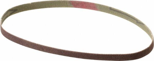 Tru-Maxx - 1/4" Wide x 12" OAL, 240 Grit, Aluminum Oxide Abrasive Belt - Aluminum Oxide, Very Fine, Coated - Caliber Tooling