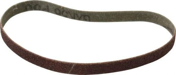 Tru-Maxx - 3/8" Wide x 13" OAL, 50 Grit, Aluminum Oxide Abrasive Belt - Aluminum Oxide, Coarse, Coated - Caliber Tooling