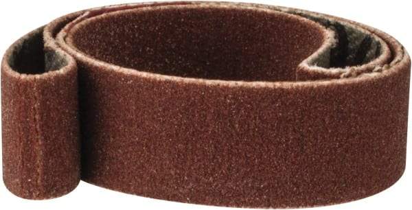 Tru-Maxx - 3/8" Wide x 13" OAL, 320 Grit, Aluminum Oxide Abrasive Belt - Aluminum Oxide, Extra Fine, Coated - Caliber Tooling