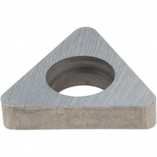 Made in USA - 3/8" Inscribed Circle, Triangle Shim for Indexables - Carbide, 1/8" Thick, ITSN Shim Style, Negative Rake - Caliber Tooling