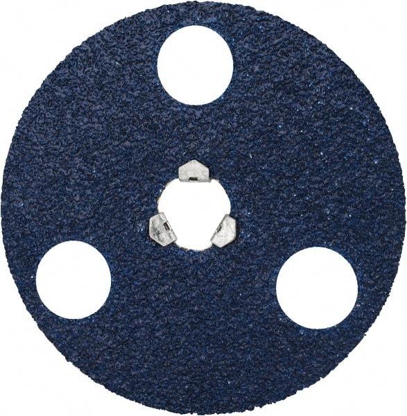 Norton - 5" Diam 36 Grit Fiber Disc - Very Coarse Grade, Zirconia Alumina, Series F826 - Caliber Tooling