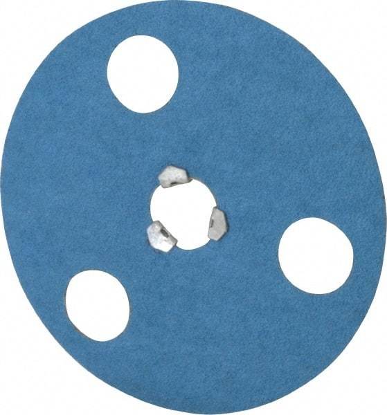 Norton - 5" Diam 60 Grit Fiber Disc - Medium Grade, Zirconia Alumina, Series F826 - Caliber Tooling