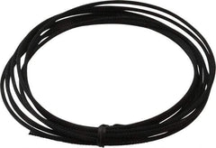 Techflex - Black Braided Expandable Cable Sleeve - 10' Coil Length, -103 to 257°F - Caliber Tooling