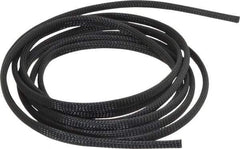 Techflex - Black Braided Expandable Cable Sleeve - 10' Coil Length, -103 to 257°F - Caliber Tooling