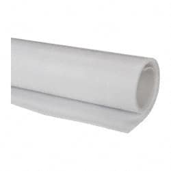 Made in USA - 0.0630 Inch Thick x 12 Inch Wide x 4 Ft. Long, Plastic Film - PTFE (Virgin), +/-0.005 Inch Tolerance - Caliber Tooling