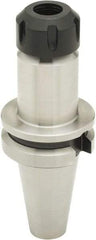 Parlec - 1mm to 13mm Capacity, 6.22" Projection, BT40 Taper Shank, ER20 Collet Chuck - 8.8" OAL - Exact Industrial Supply