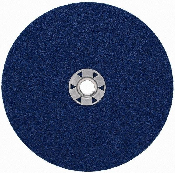 Norton - 7" Diam 36 Grit Fiber Disc - Very Coarse Grade, Zirconia Alumina, 8,600 Max RPM, Series F826 - Caliber Tooling