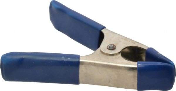 Gibraltar - 1" Jaw Opening Capacity, Spring Clamp - Vinyl Handle, 4" OAL - Caliber Tooling