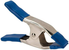 Gibraltar - 2" Jaw Opening Capacity, Spring Clamp - Vinyl Handle, 6" OAL - Caliber Tooling