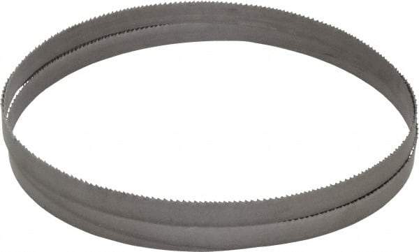 Irwin Blades - 10 to 14 TPI, 5' 8" Long x 1/2" Wide x 0.025" Thick, Welded Band Saw Blade - Bi-Metal, Toothed Edge - Caliber Tooling