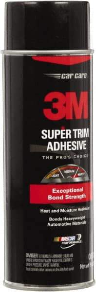 3M - 19 oz Aerosol Yellow Spray Adhesive - High Tack, 180°F Heat Resistance - Caliber Tooling