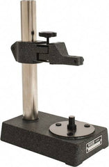 SPI - Meehanite Cast Iron, Rectangular Base, Comparator Gage Stand - 11" High, 8" Base Length x 5" Base Width x 2" Base Height, Includes Holder - Caliber Tooling