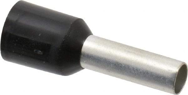 ACI - 10 AWG, Partially Insulated, Crimp Electrical Wire Ferrule - 12mm Long x 3.9mm Diameter Pin, 20mm Overall Length - Caliber Tooling