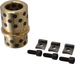 Dayton Lamina - 1-1/4" ID x 3-1/8" OAL, Cast Aluminum Bronze, Die & Mold Shoulder Bushing - Shoulder, 2-3/32" Bottom OD, 1-3/4" Top OD, 2" Under Collar, 2" Under Collar, 1-1/8" Above Collar - Caliber Tooling