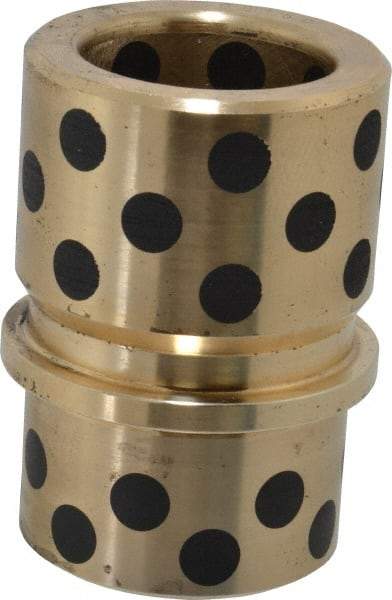 Dayton Lamina - 1-1/2" ID x 3-3/16" OAL, Cast Aluminum Bronze, Die & Mold Shoulder Bushing - Shoulder, 2-11/32" Bottom OD, 2" Top OD, 2" Under Collar, 2" Under Collar, 1-3/16" Above Collar - Caliber Tooling