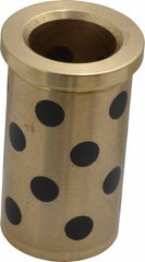 Dayton Lamina - 7/8" ID x 2-3/8" OAL, Aluminum Bronze, Die & Mold Shoulder Bushing - Shoulder, 1-1/4" Bottom OD, 1-1/4" Top OD, 1.43" Collar OD, 2-3/16" Above Collar - Caliber Tooling