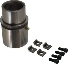 Dayton Lamina - 2" ID x 4-5/8" OAL, Steel, Die & Mold Shoulder Bushing - Extra Long Shoulder, 2.909" Bottom OD, 2-1/2" Top OD, 3.064" Collar OD, 3" Under Collar, 1-5/8" Above Collar - Caliber Tooling