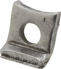 Dayton Lamina - Die & Mold Shoulder Bushing Clamp - 1-1/4, 1-1/2, 1-3/4, 2, 2-1/2, 3, 3-3/4 & 4" Diam Compatability, 25/32" Long x 5/8" Wide x 3/8" High, 0.193" Clamp Tail Height - Caliber Tooling