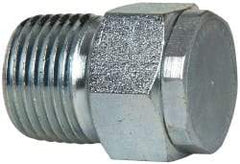 LDI Industries - 3/8 Thread, Steel, Zinc Plated, Filter Vent - 1-1/32" High, 3/4" Hex Flats Diam - Caliber Tooling