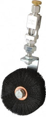 LDI Industries - 3" Width/Diam, Oil Reservoir Lubrication Brushes - 250°F, Straight Shank - Caliber Tooling