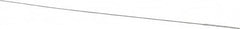 Osborn - 0.03" Diam Helical Nylon Tube Brush - 1/2" Brush Length, 4" OAL, 0.014" Diam Shank - Caliber Tooling