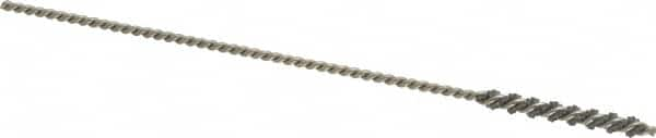 Osborn - 1/8" Diam Helical Nylon Tube Brush - 1" Brush Length, 4" OAL, 0.067" Diam Shank - Caliber Tooling