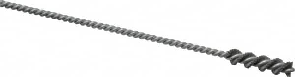 Osborn - 0.26" Diam Helical Nylon Tube Brush - 1" Brush Length, 5" OAL, 0.119" Diam Shank - Caliber Tooling