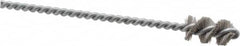 Osborn - 0.515" Diam Helical Nylon Tube Brush - 1" Brush Length, 5" OAL, 0.169" Diam Shank - Caliber Tooling