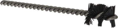 Osborn - 0.765" Diam Helical Nylon Tube Brush - 1" Brush Length, 5" OAL, 0.228" Diam Shank - Caliber Tooling