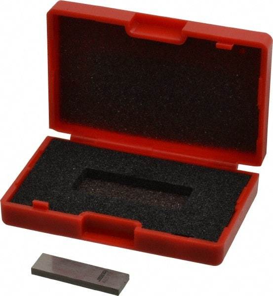 SPI - 0.1002" Rectangular Steel Gage Block - Accuracy Grade 0, Includes NIST Traceability Certification - Caliber Tooling