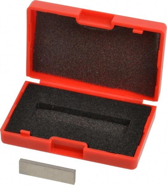 SPI - 0.104" Rectangular Steel Gage Block - Accuracy Grade 0, Includes NIST Traceability Certification - Caliber Tooling