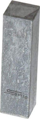 SPI - 0.3" Rectangular Steel Gage Block - Accuracy Grade 0, Includes NIST Traceability Certification - Caliber Tooling