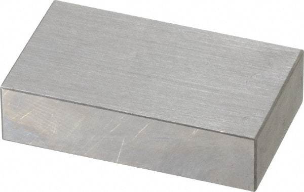 SPI - 0.8" Rectangular Steel Gage Block - Accuracy Grade 0, Includes NIST Traceability Certification - Caliber Tooling