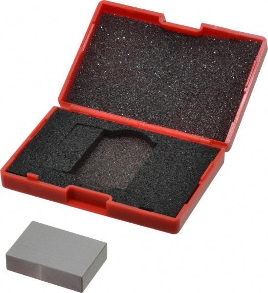 SPI - 0.95" Rectangular Steel Gage Block - Accuracy Grade 0, Includes NIST Traceability Certification - Caliber Tooling