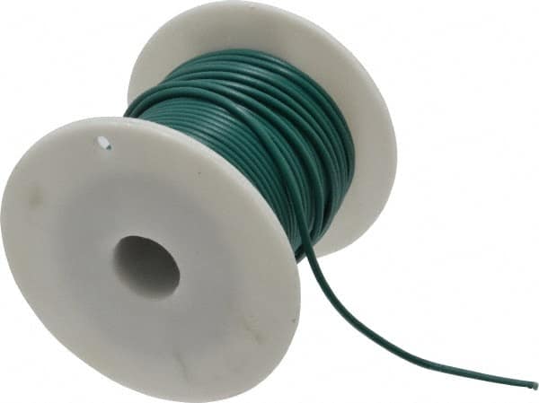 Southwire - 18 Gauge Automotive Primary Wire - 100' Long, Green - Caliber Tooling