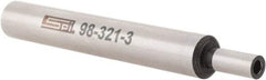 SPI - 0.2" Head Diam, 3/8" Shank, Single End, Mechanical Edge Finder - Accurate to 0.0002", Cylindrical Contact - Caliber Tooling