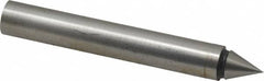 SPI - 0.2" Head Diam, 3/8" Shank, Single End, Mechanical Center Finder - Conical Contact - Caliber Tooling