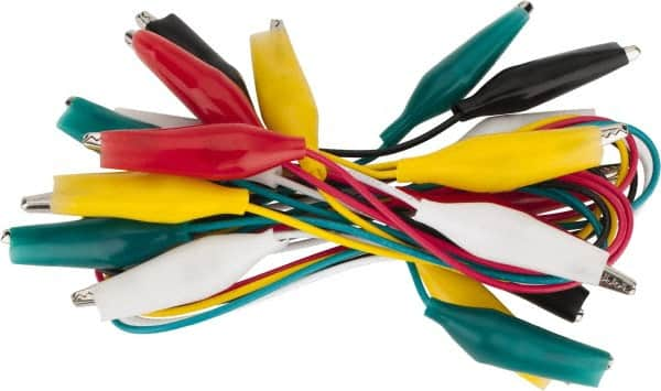 General - Black/Green/Red/White/Yellow Electrical Test Equipment Leads - Caliber Tooling