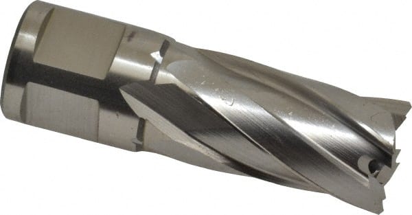 Hougen - 18mm Diam x 25mm Deep High Speed Steel Annular Cutter - Caliber Tooling