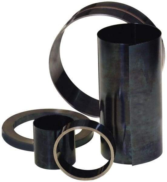 Value Collection - 1 Piece, 10 Ft. Long x 4 Inch Wide x 0.02 Inch Thick, Roll Shim Stock - Spring Steel - Caliber Tooling