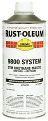 Rust-Oleum - 1 Gal Gloss Regal Red Urethane Mastic - 162 to 274 Sq Ft/Gal Coverage, <340 g/L VOC Content, Direct to Metal - Caliber Tooling