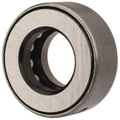 INA Bearing - 3/4" Inside x 1-15/32" Outside Diam, 5/8" Thick, Steel Ball Thrust Bearing - 7,300 Lbs. Static Capacity, 4,250 Max Pressure x Velocity - Caliber Tooling