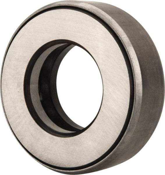 INA Bearing - 15/16" Inside x 1-27/32" Outside Diam, 5/8" Thick, Steel Ball Thrust Bearing - 12,200 Lbs. Static Capacity, 6,600 Max Pressure x Velocity - Caliber Tooling