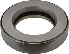 INA Bearing - 2-1/8" Inside x 3-19/32" Outside Diam, 13/16" Thick, Steel Ball Thrust Bearing - 30,000 Lbs. Static Capacity, 11,100 Max Pressure x Velocity - Caliber Tooling