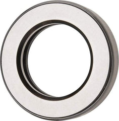 INA Bearing - 2-3/16" Inside x 3-19/32" Outside Diam, 13/16" Thick, Steel Ball Thrust Bearing - 30,000 Lbs. Static Capacity, 11,100 Max Pressure x Velocity - Caliber Tooling