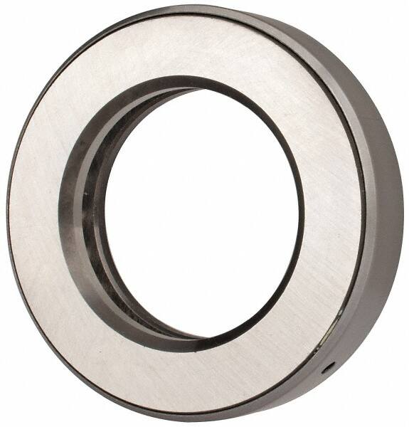 INA Bearing - 2-1/4" Inside x 3-23/32" Outside Diam, 13/16" Thick, Steel Ball Thrust Bearing - 31,500 Lbs. Static Capacity, 11,200 Max Pressure x Velocity - Caliber Tooling