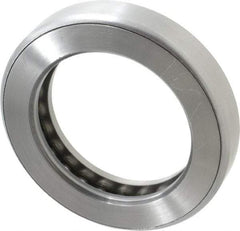 INA Bearing - 3-1/2" Inside x 5-7/32" Outside Diam, 1" Thick, Steel Ball Thrust Bearing - 60,000 Lbs. Static Capacity, 19,200 Max Pressure x Velocity - Caliber Tooling