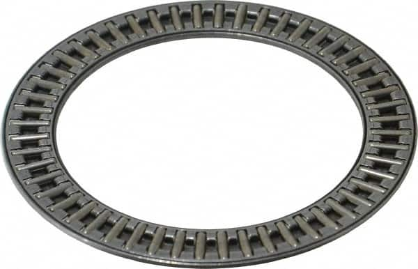 INA Bearing - 2" Inside x 2-3/4" Outside Diam, 0.078" Thick, Steel Needle Cage Thrust Bearing - Caliber Tooling