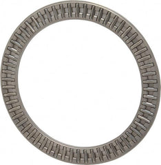 INA Bearing - 2-1/2" Inside x 3-1/4" Outside Diam, 0.078" Thick, Steel Needle Cage Thrust Bearing - Caliber Tooling